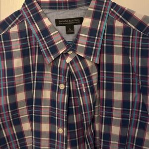 Banana Republic Multicolor Plaid Shirt